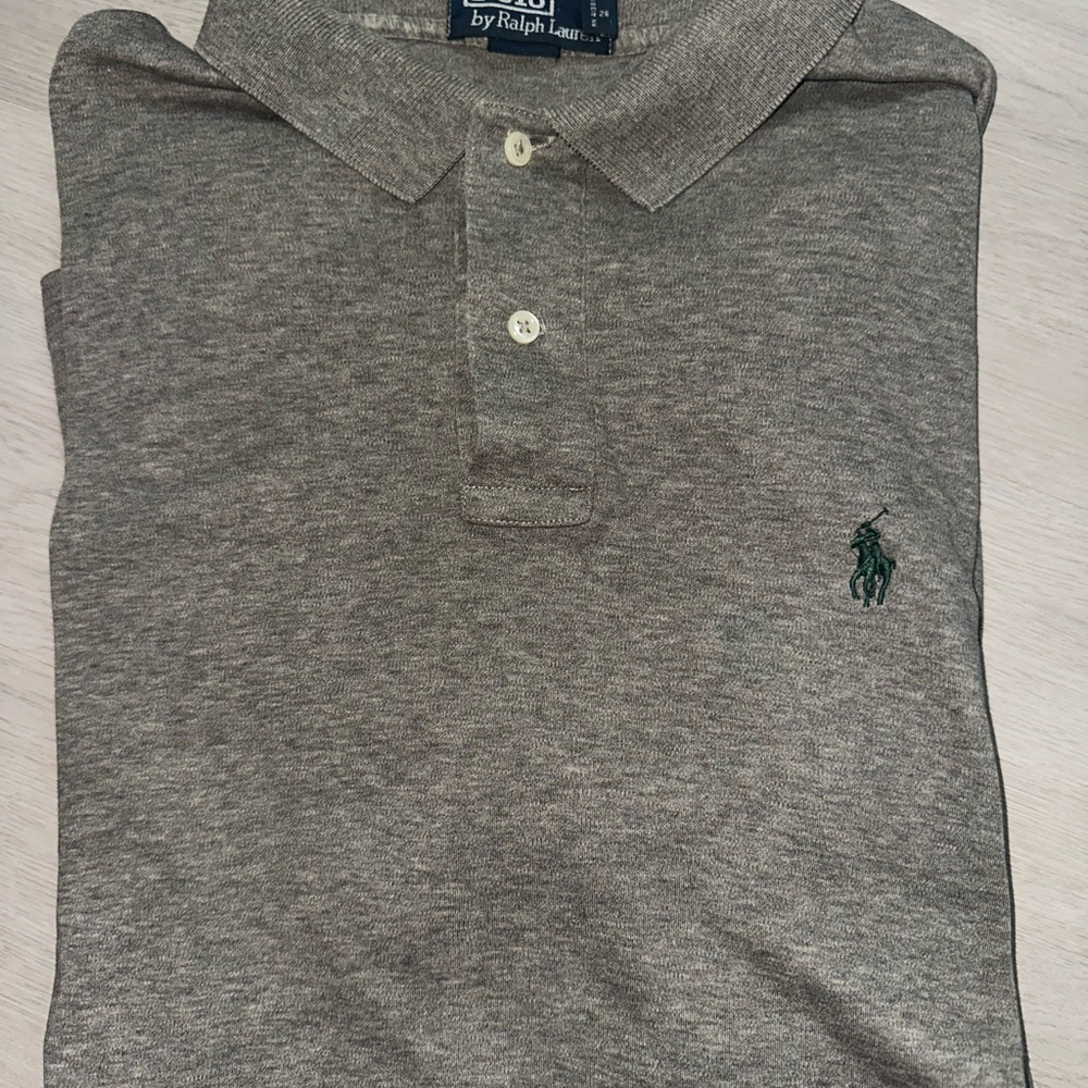 Polo by Ralph Lauren Heather Gray Polo Shirt